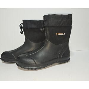HISEA Chelsea Waterproof Insulated Boots Lightweight Mens Size 10 Womens 11